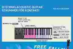 12弦吉他扫弦Past to Future Reverbs Free Fallin 12-String Acoustic Strummer KONTAKT