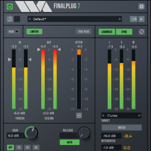 响度测量系统 Wave Arts FinalPlug 7 v7.01 PC