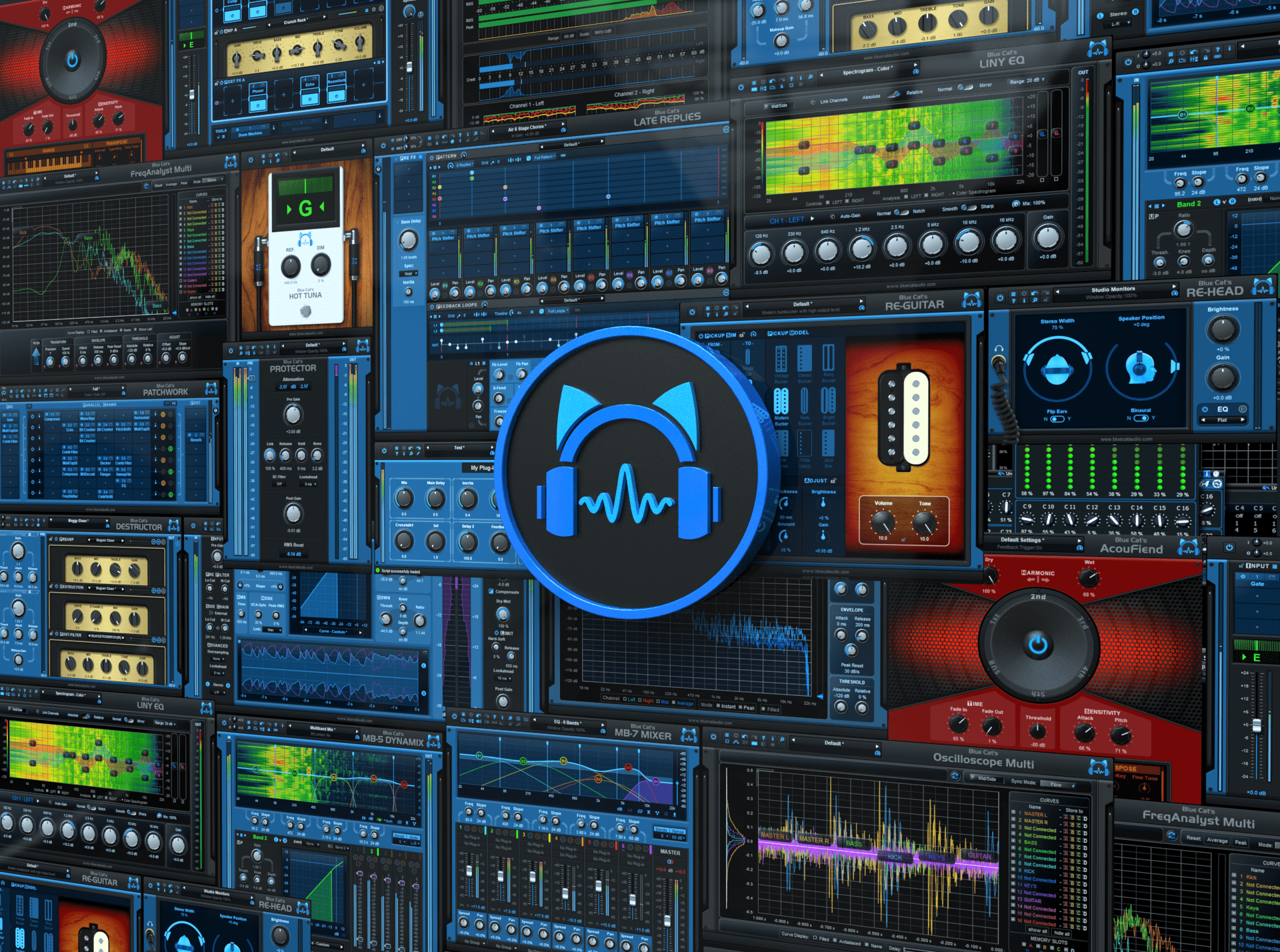 蓝猫效果包 Blue Cat Audio All Plug-Ins Pack v2024.09 PC