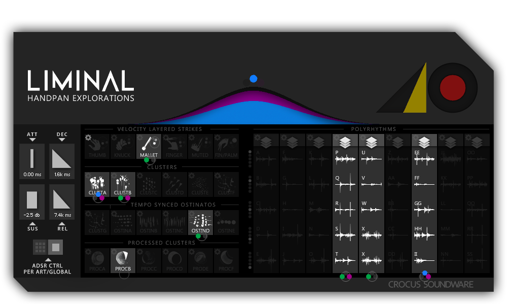 手碟 Crocus Soundware Liminal Handpan Explorations KONTAKT
