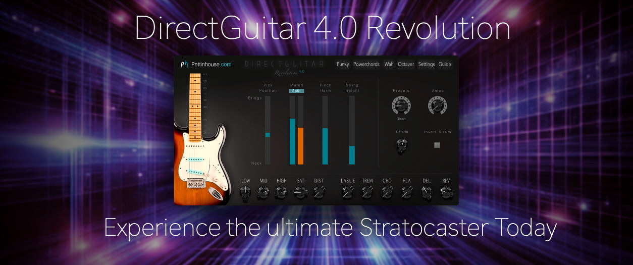 直接电吉他 Pettinhouse DirectGuitar 4.0.0 KONTAKT